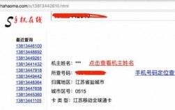 电话号码如何查信息（电话号码如何查信息查询）
