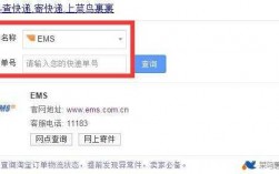 ems如何查快递单号查询系统（ems快递怎么查单号）