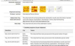 如何查看德国快件物流信息（德国包裹查询系统）