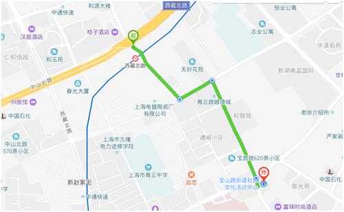 宝山市台路如何到崮山路（宝山路怎么走）-图1