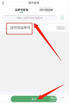 如何查询挂号信件进度（挂号信件怎么查询）-图1