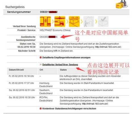 德国dhl如何查询网站（德国dhl如何查询网站订单）-图3