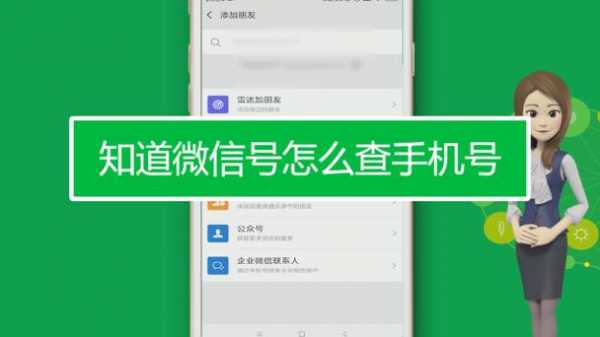 如何用微信号查手机号（如何用微信号查手机号码）-图1