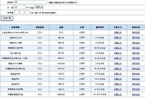 如何查询国际快递费用多少（怎么查国际快递运费）-图1