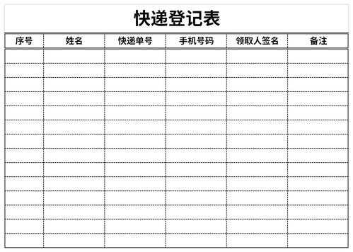 如何做快递单号表格（如何做快递单号表格教程）-图3