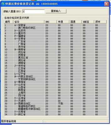 如何制作运费计算器（运费计算工具）-图2