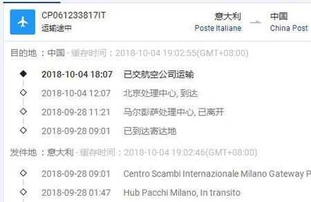 如何查询意大利包裹（意大利查包裹单号查询）-图1