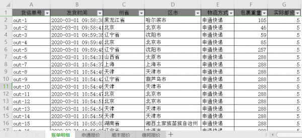 如何核对快递单号（如何快速核对快递账单）-图3