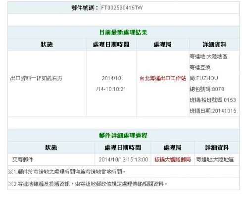 如何查台湾快递（台湾寄的东西怎么查）-图1