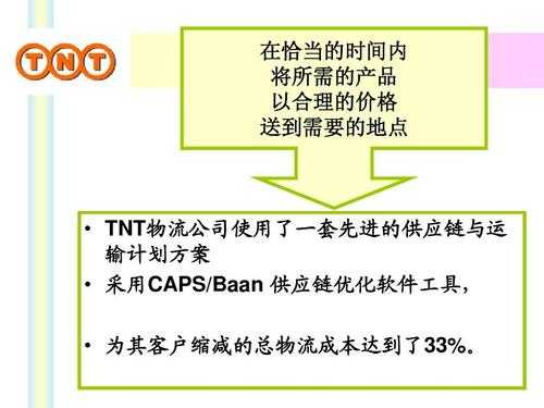 tnt如何建立新的物流（tnt物流特点）-图1