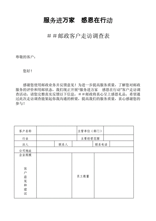 邮政速递如何走访客户（邮政走访客户总结及措施）-图1