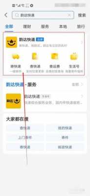 韵达如何查手机下单快递（韵达快递怎么查订单）-图1