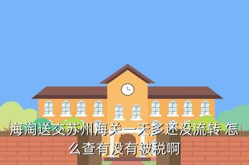 苏州海关如何查询被税（苏州海关报税）-图2